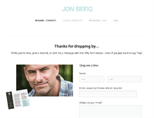 Tablet Screenshot of jonathanberg.com